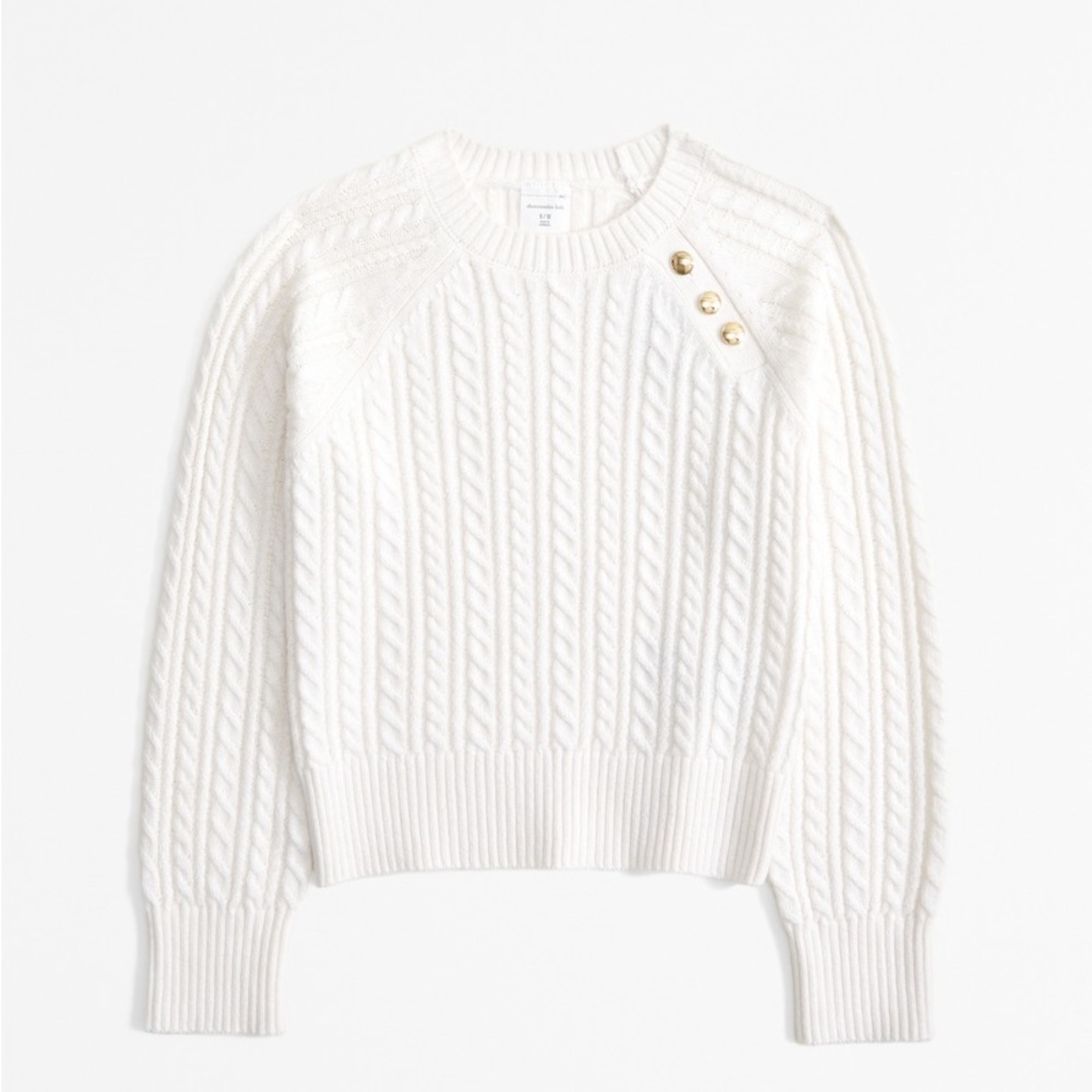 Girls 13/14 Ivory Sweater